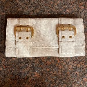 Michael Kors snakeskin clutch